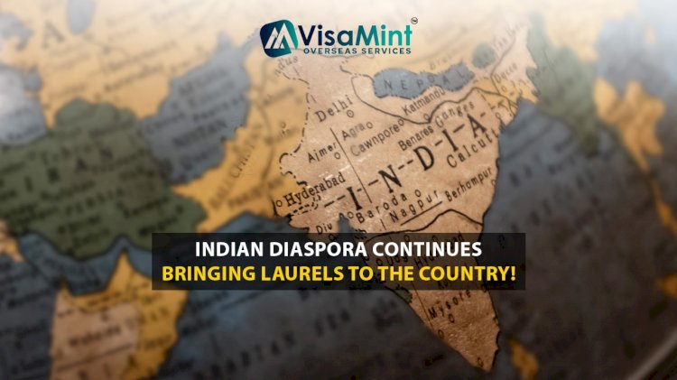 Indian Diaspora continues bringing laurels to the country